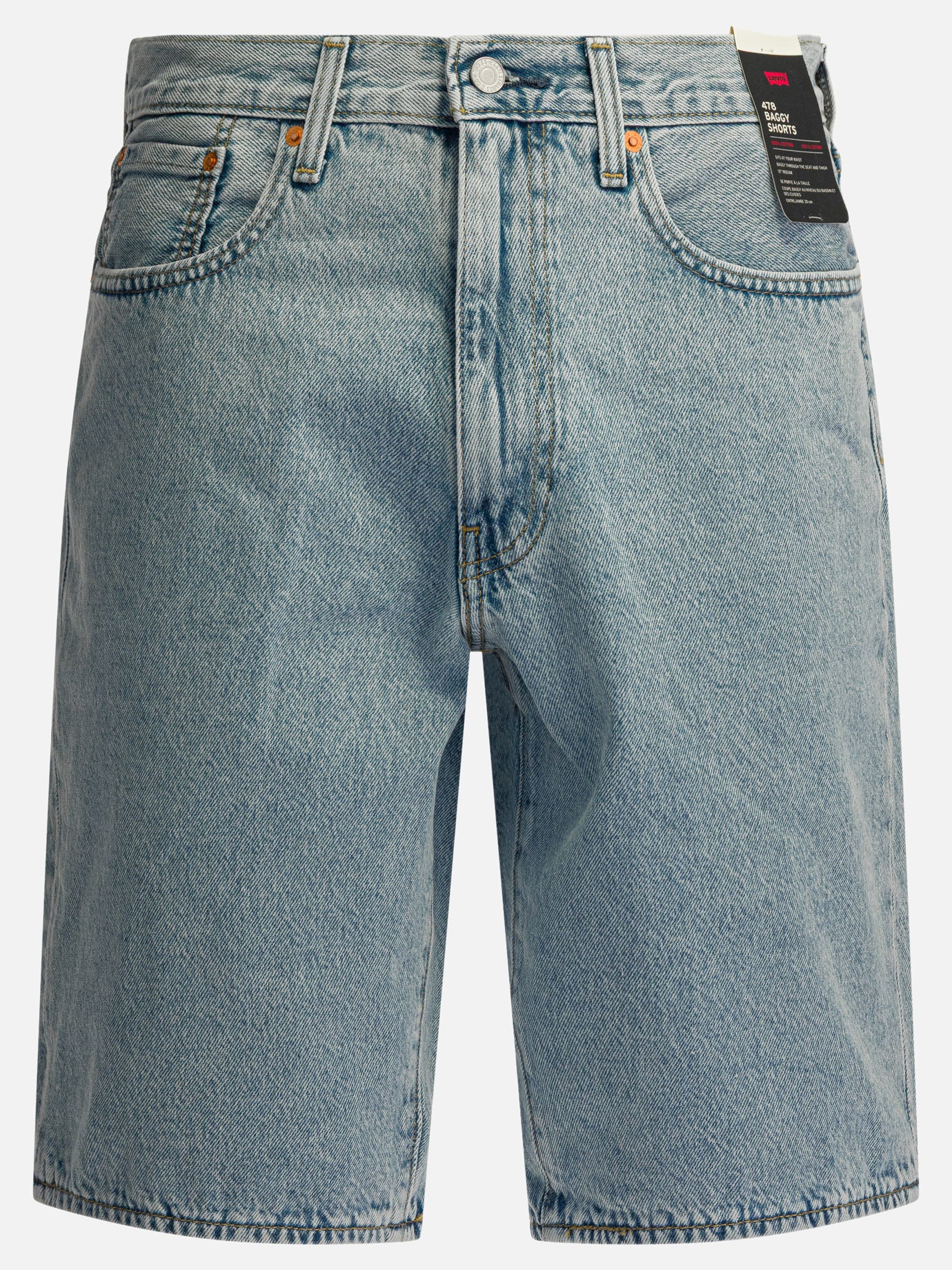 Five pockets shorts Solid colour  Blue - Levi&#39;s Men | PDP | VIETTI Online Store | thumbnail