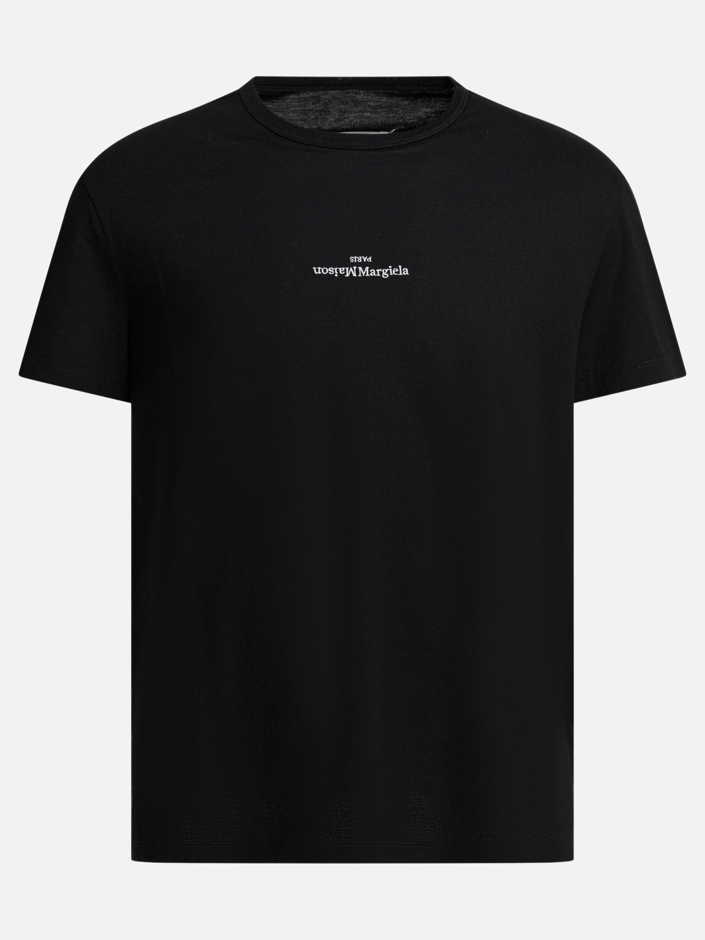 Crewneck t-shirts Logo  Black - Maison Margiela Men | PDP | VIETTI Online Store | Zoom-Modal
