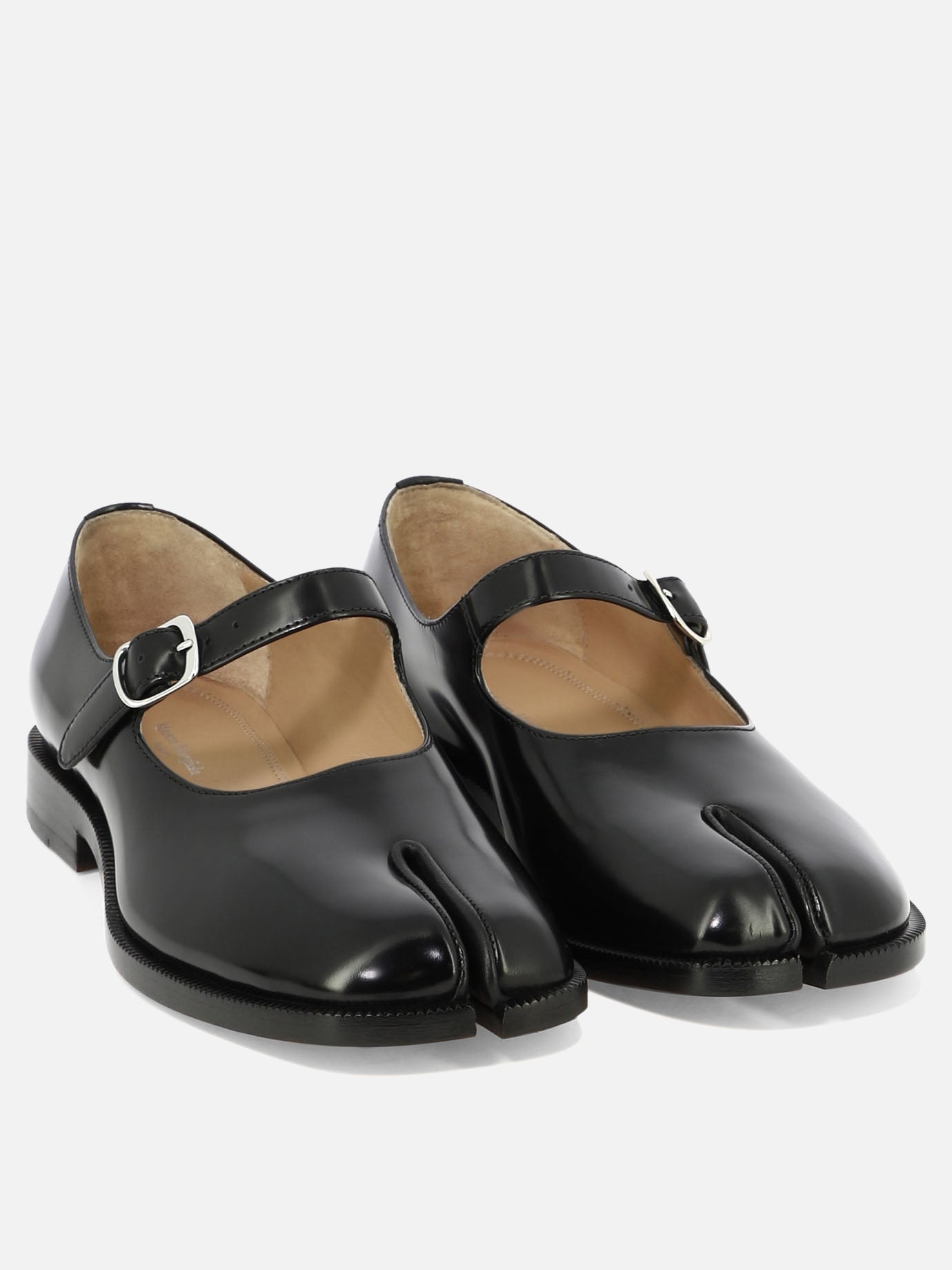 Mary Jane ballet flats 100% calf leather - 100% leather  Black - Maison Margiela Women | PDP | VIETTI Online Store | thumbnail_2