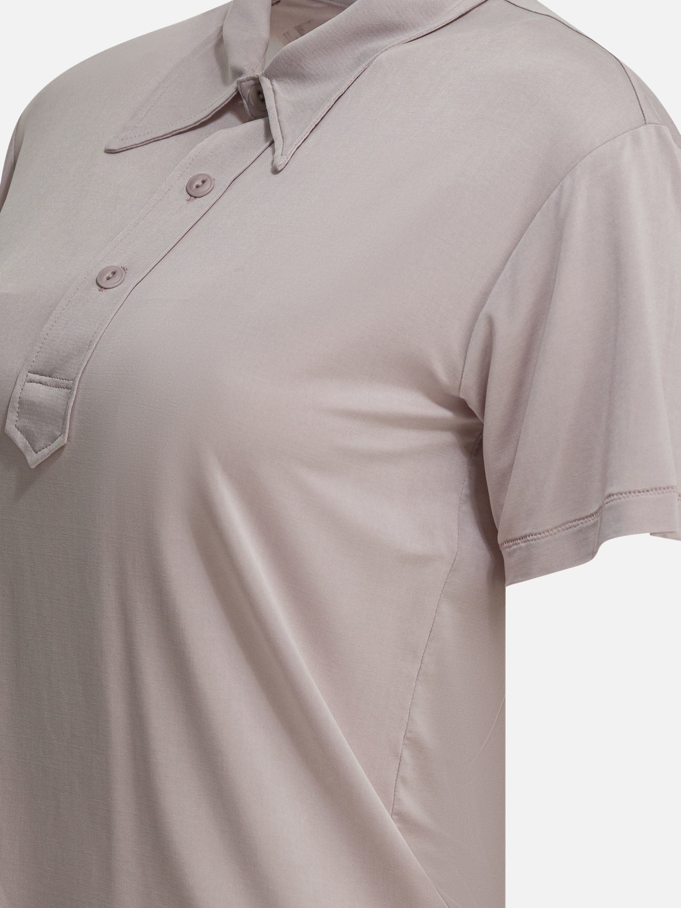 Polo shirts with buttons Solid colour  Pink - Maison Margiela Women | PDP | VIETTI Online Store | Zoom-Modal_4
