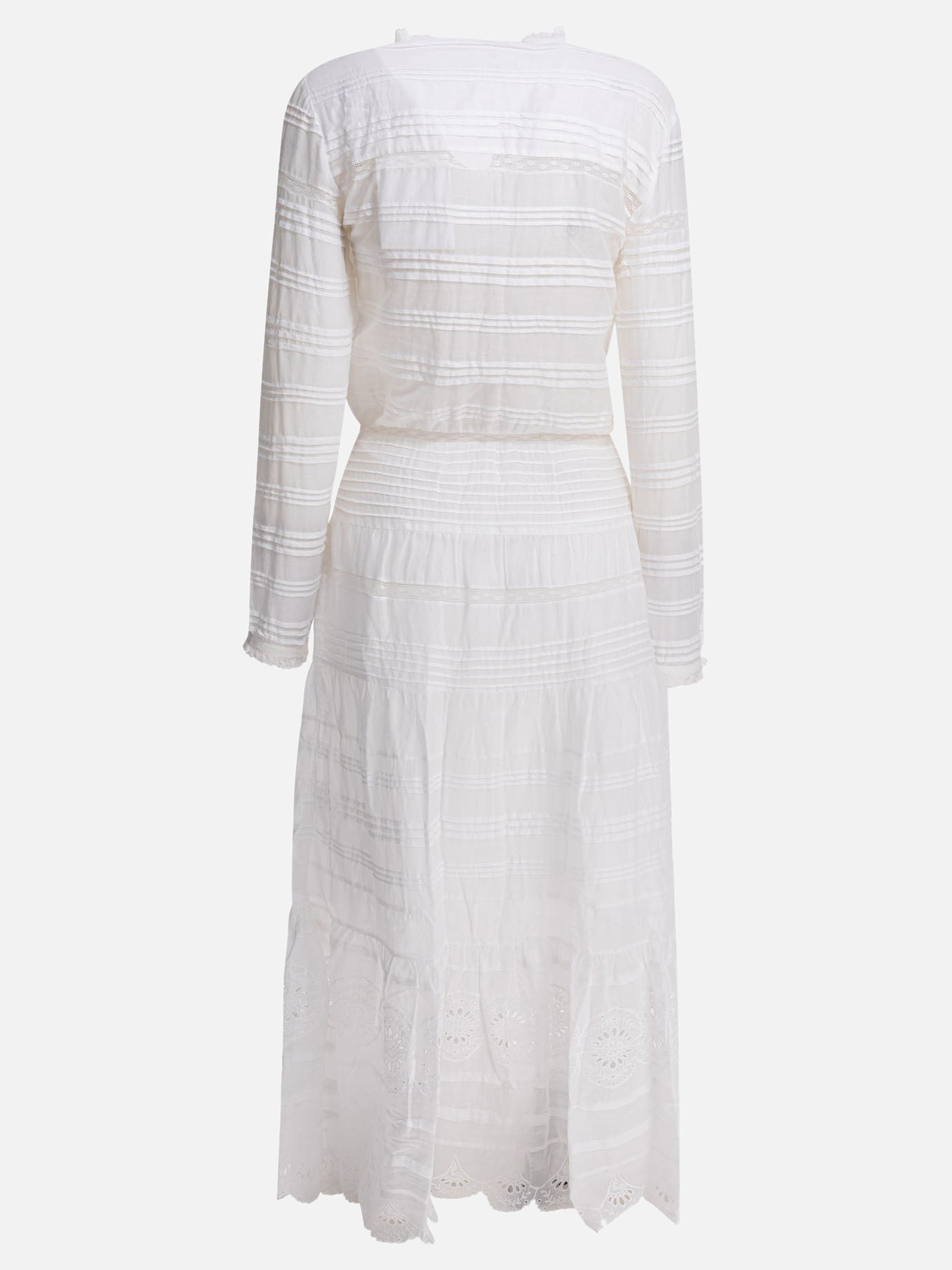 Long dresses Embroidered  White - Marant Étoile Women | PDP | VIETTI Online Store | Zoom-Modal_2
