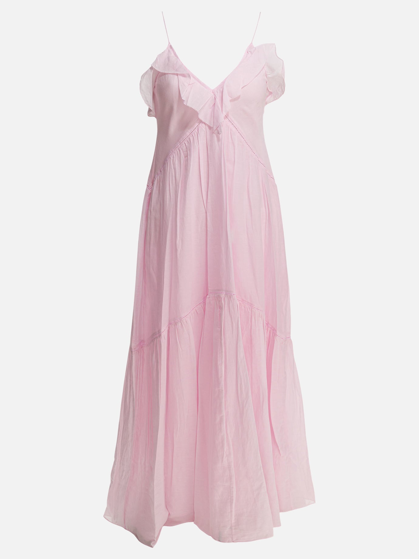 Abiti midi Solid colour  Rosa - Marant Étoile Donna | PDP | VIETTI Online Store | Zoom-Modal
