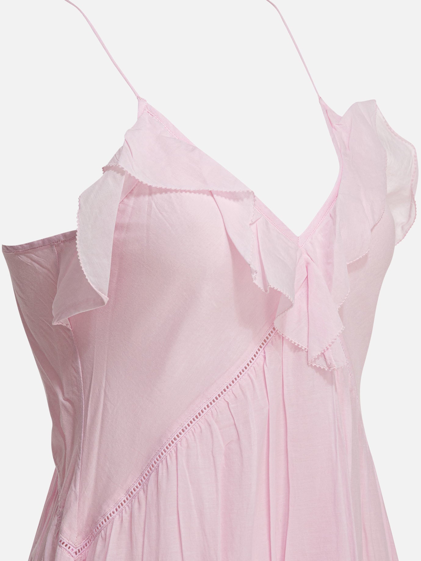 Abiti midi Solid colour  Rosa - Marant Étoile Donna | PDP | VIETTI Online Store | Zoom-Modal_3
