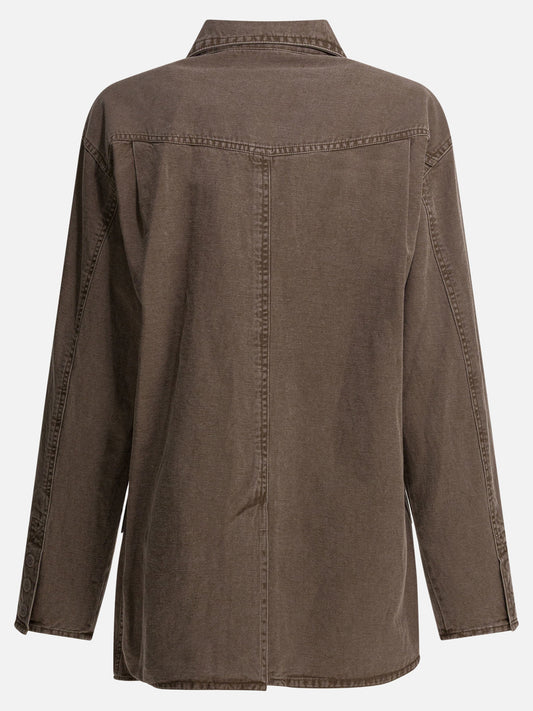 Quilted & Utility Jackets Solid colour  Brown - Marant Étoile Women | PLP | VIETTI Online Store | 2
