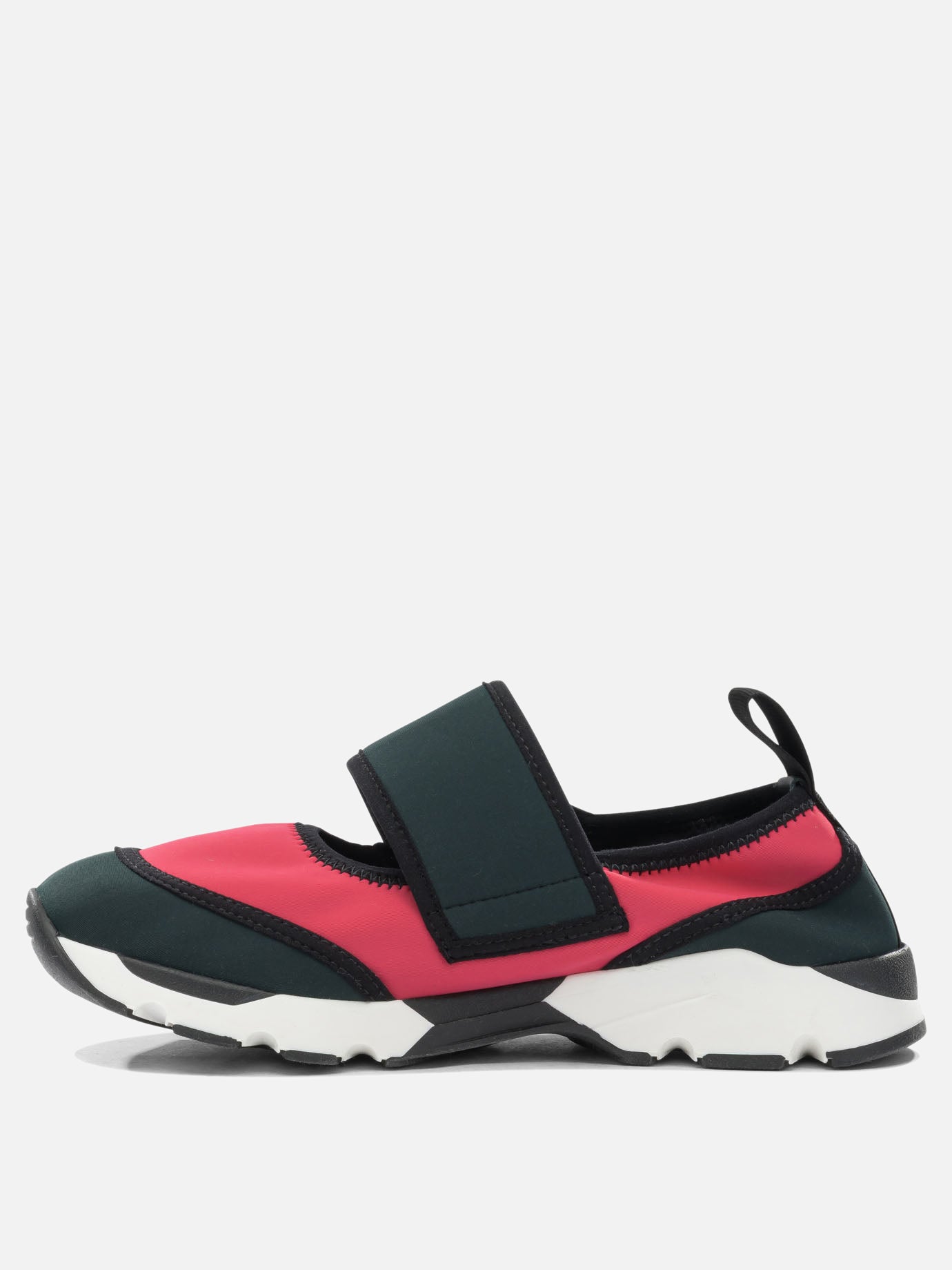 Low top sneakers 80% polyamide 20% elastane - 100% rubber  Blue - Marni Women | PDP | VIETTI Online Store | thumbnail_3