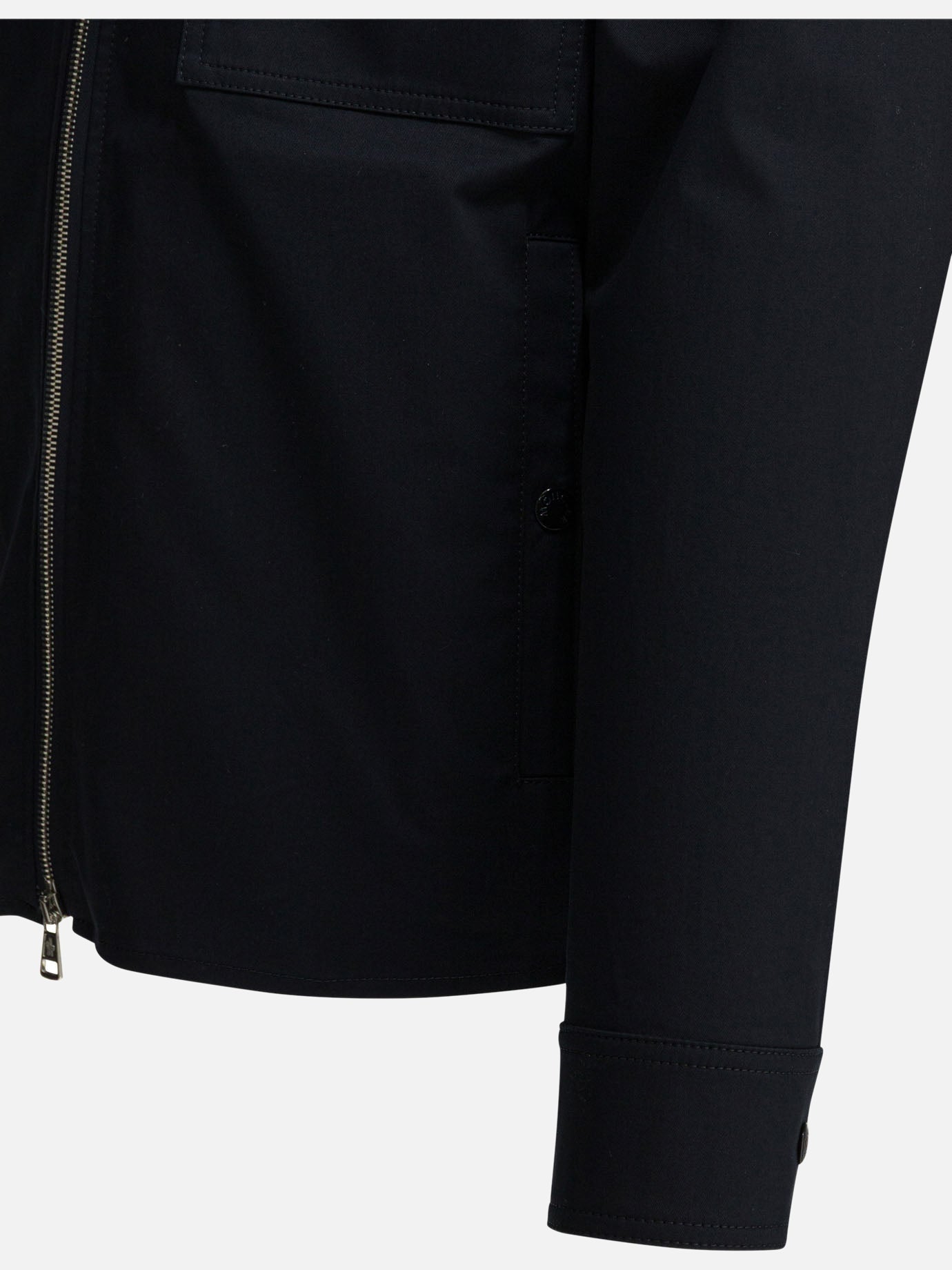 Overshirt jackets Logo  Blue - Moncler Men | PDP | VIETTI Online Store | thumbnail_4