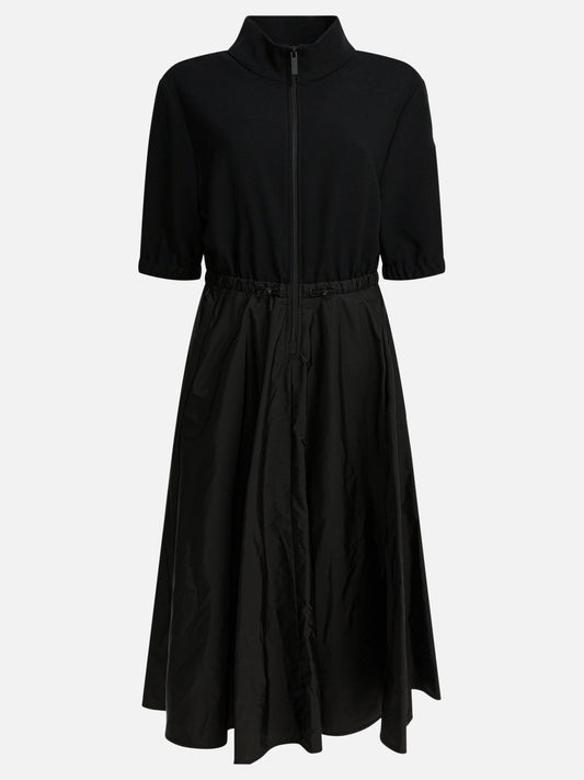 Long dresses Solid colour  Black - Moncler Women | PLP | VIETTI Online Store 
