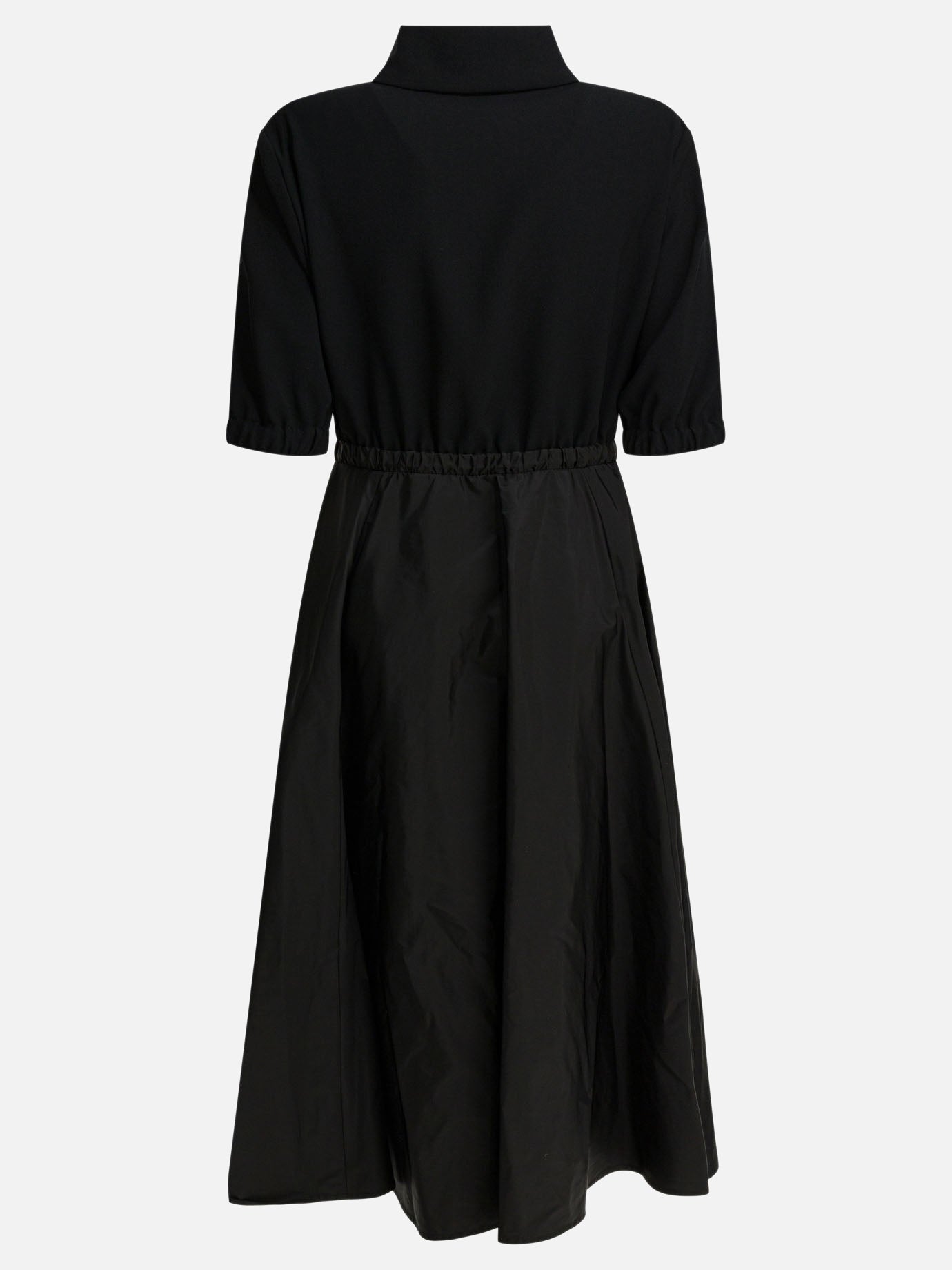 Long dresses Solid colour  Black - Moncler Women | PDP | VIETTI Online Store | thumbnail_2
