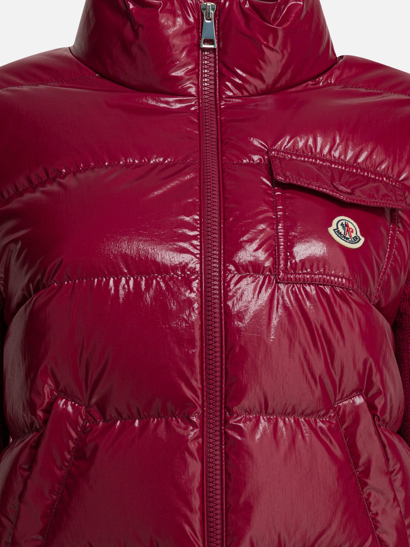 Down jackets Logo  Fuchsia - Moncler Women | PDP | VIETTI Online Store | thumbnail_3
