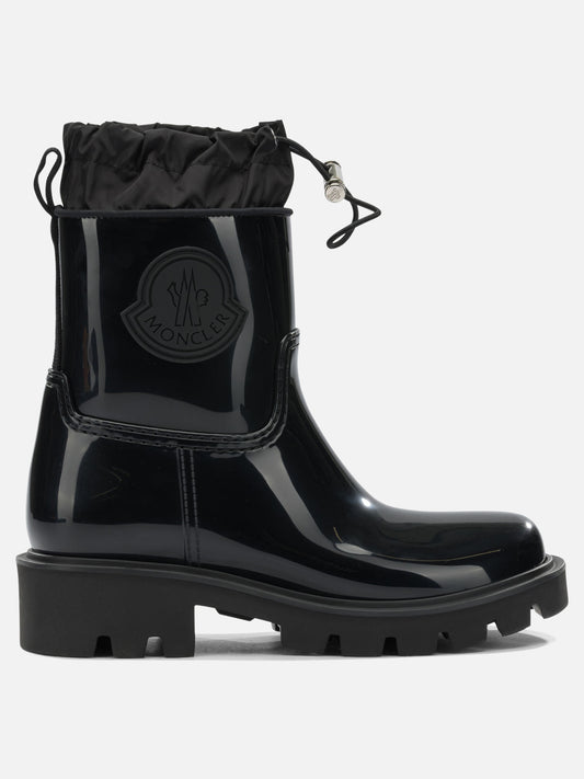 Rain boots 100% polyamide - 100% rubber  Black - Moncler Women | PDP | VIETTI Online Store 
