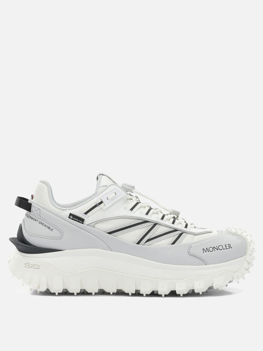 Low top sneakers 100% polyamide - 100% rubber  White - Moncler Men | PDP | VIETTI Online Store 
