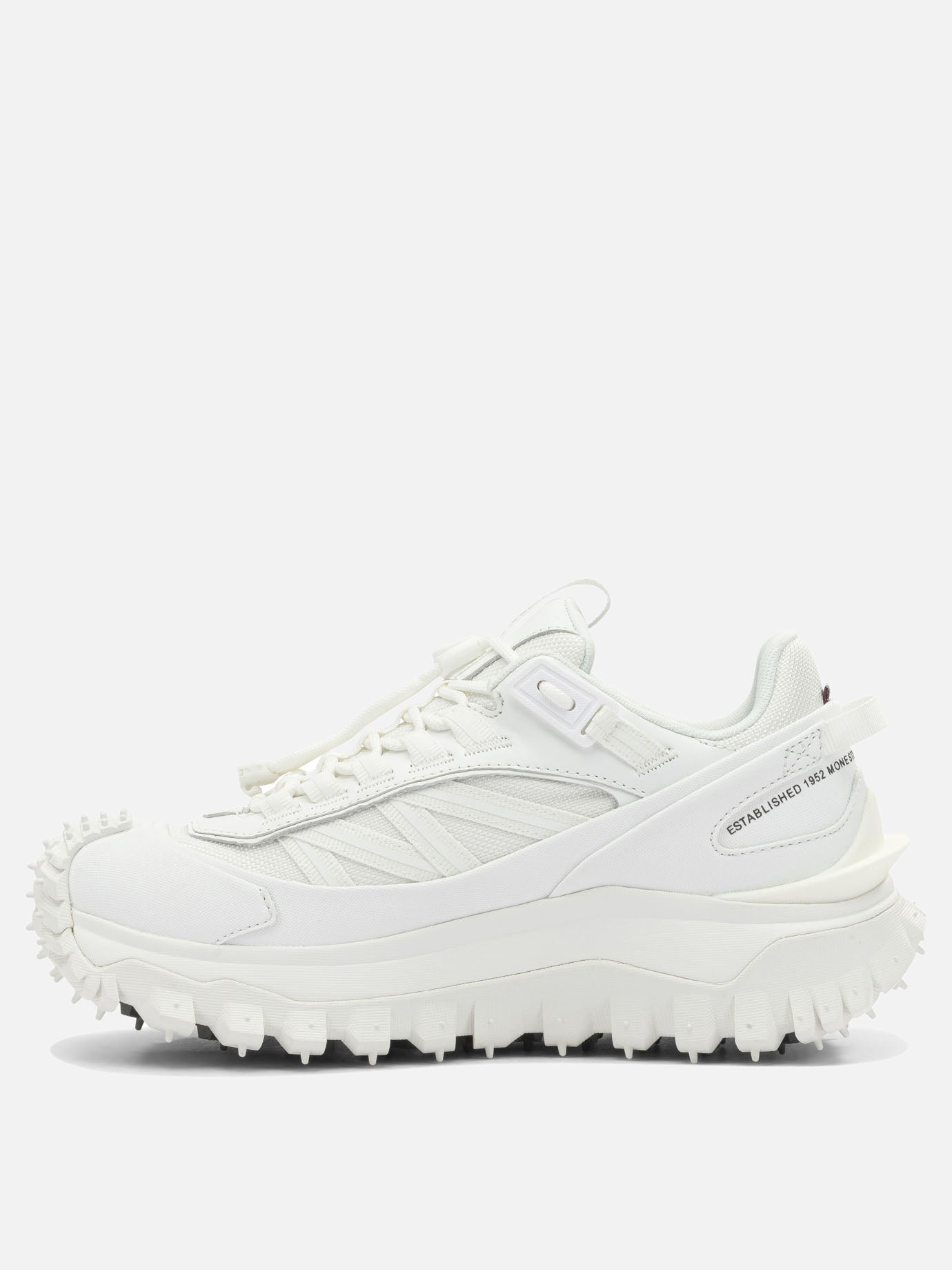 Sneaker basse 60% nylon 40% leather - 100% rubber  Bianco - Moncler Donna | PDP | VIETTI Online Store | Zoom-Modal_3
