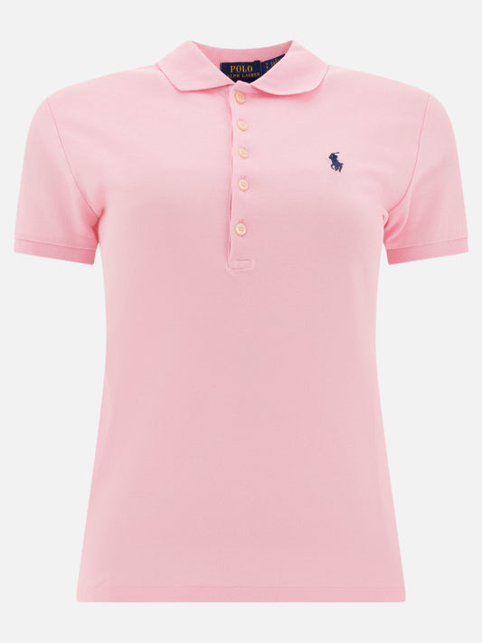Polo shirts with buttons Logo  Pink - Polo Ralph Lauren Women | PLP | VIETTI Online Store 
