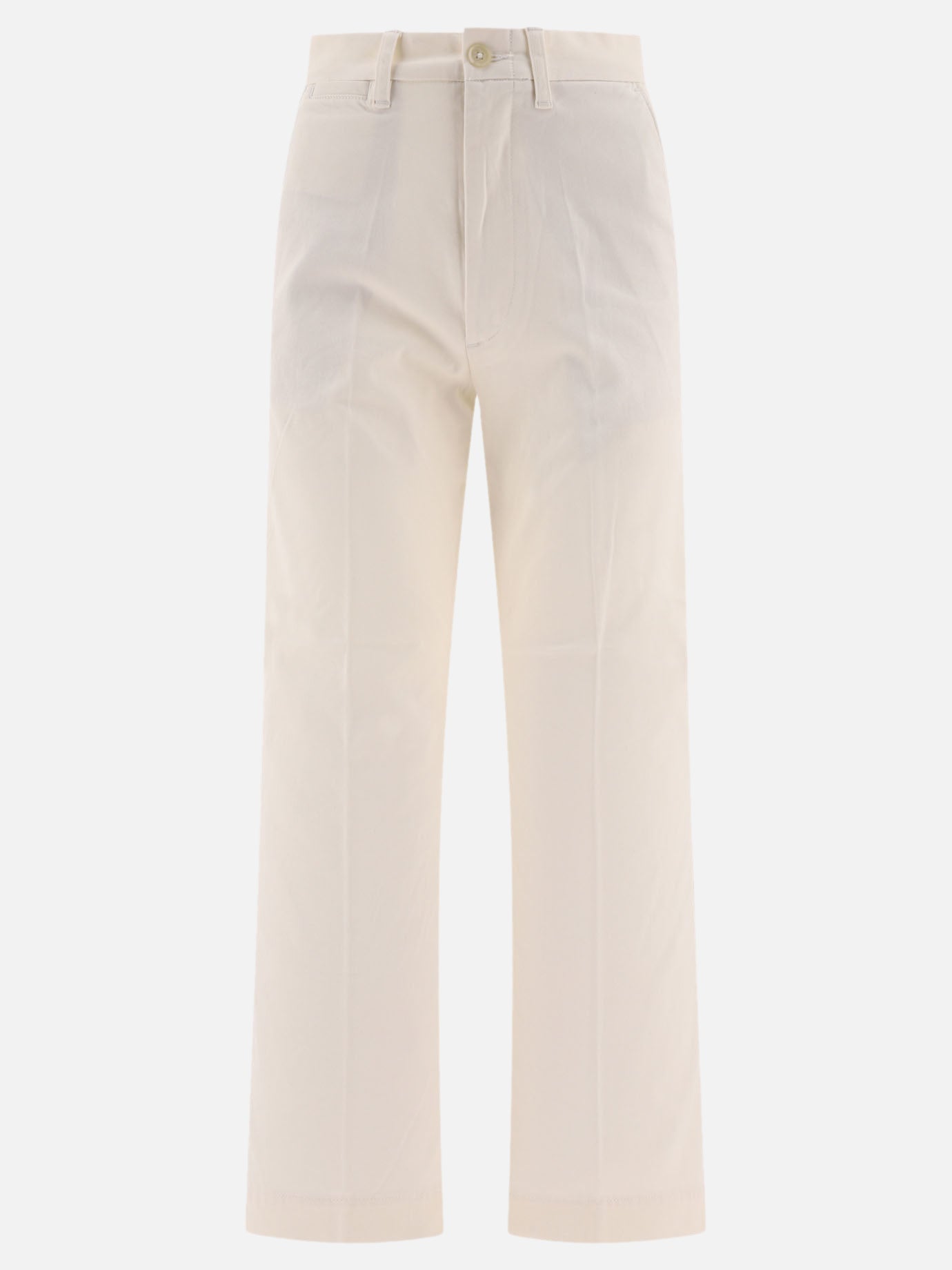 Pantaloni casual Solid colour  Bianco - Polo Ralph Lauren Donna | PDP | VIETTI Online Store | thumbnail