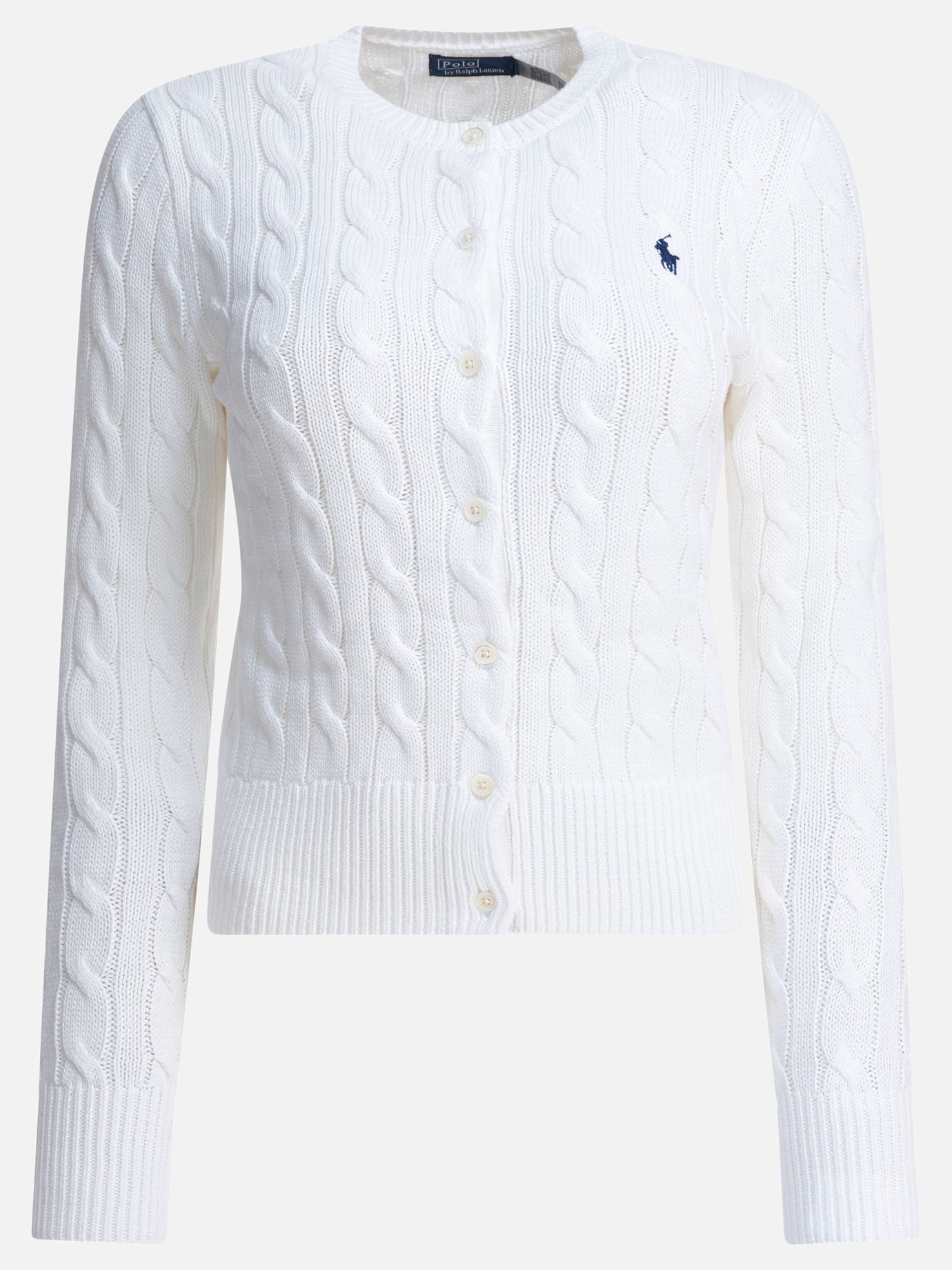 Cardigans Logo  White - Polo Ralph Lauren Women | PDP | VIETTI Online Store | thumbnail