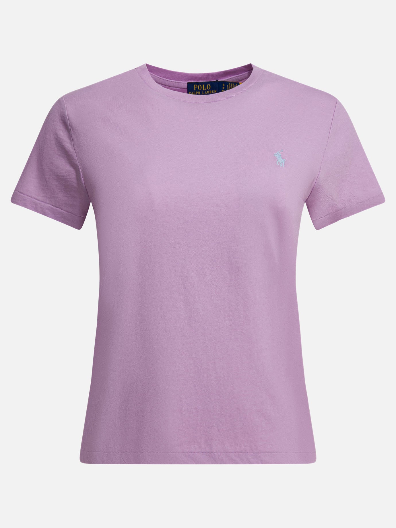 T-shirt girocollo Logo  Viola - Polo Ralph Lauren Donna | PDP | VIETTI Online Store | Zoom-Modal
