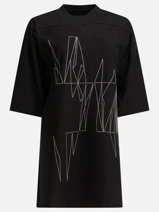Crewneck t-shirts Graphics  Black - Rick Owens Women | PLP | VIETTI Online Store 
