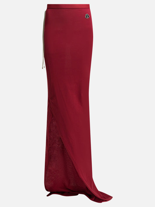 Long skirts Solid colour  Red - Rick Owens Women | PLP | VIETTI Online Store 
