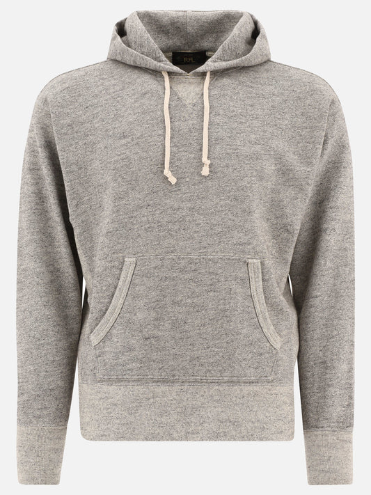 Hoodies Solid colour  Grey - RRL by Ralph Lauren Men | PLP | VIETTI Online Store 
