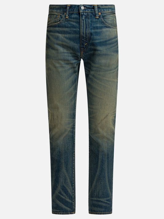 Straight-leg jeans Solid colour  Blue - RRL by Ralph Lauren Men | PLP | VIETTI Online Store 
