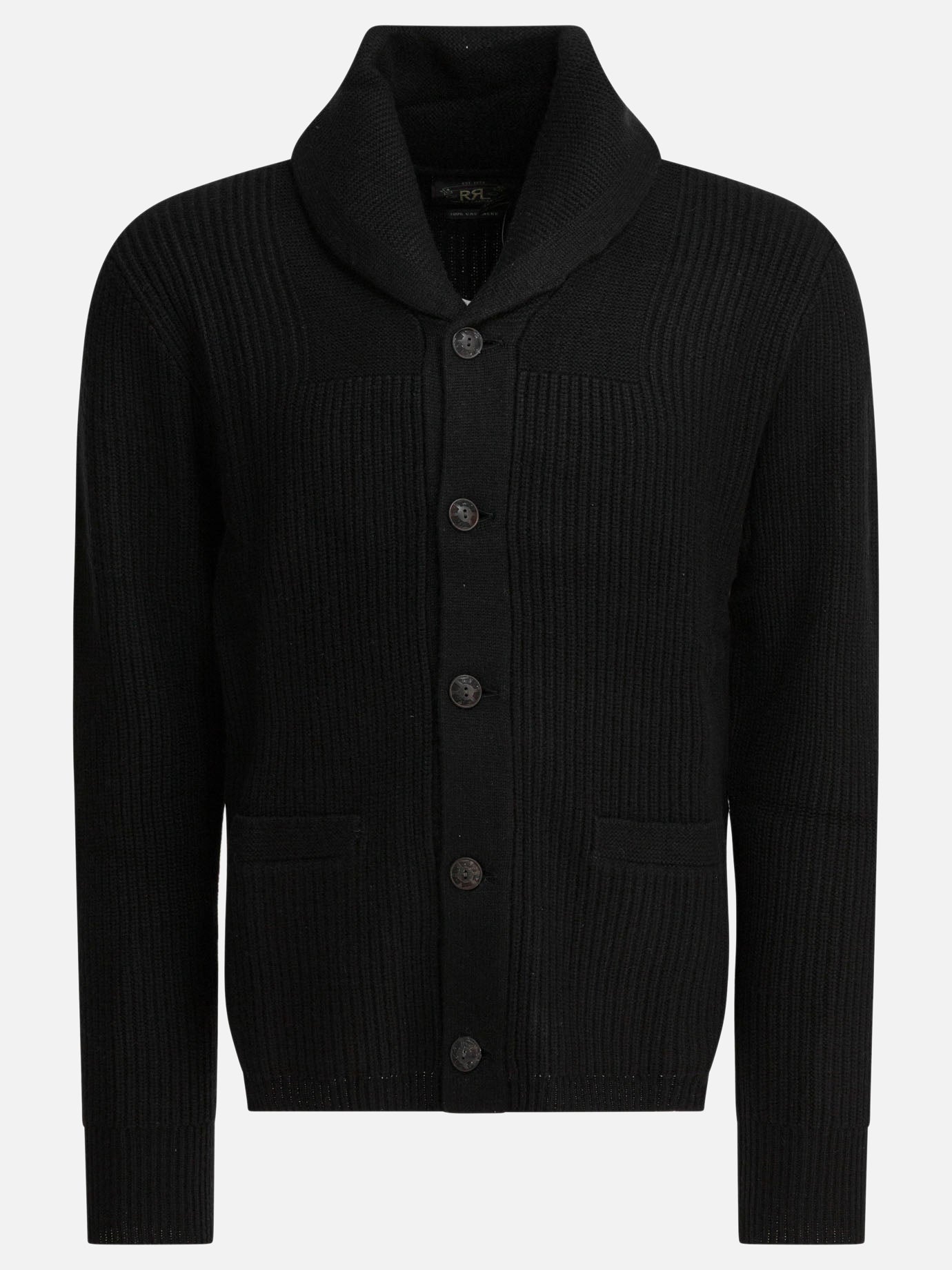 Cardigans Solid colour  Black - RRL by Ralph Lauren Men | PDP | VIETTI Online Store | Zoom-Modal
