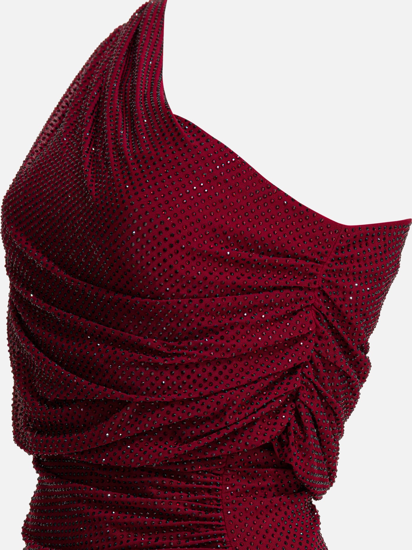 Midi dresses Solid colour  Red - Self-portrait Women | PDP | VIETTI Online Store | thumbnail_3