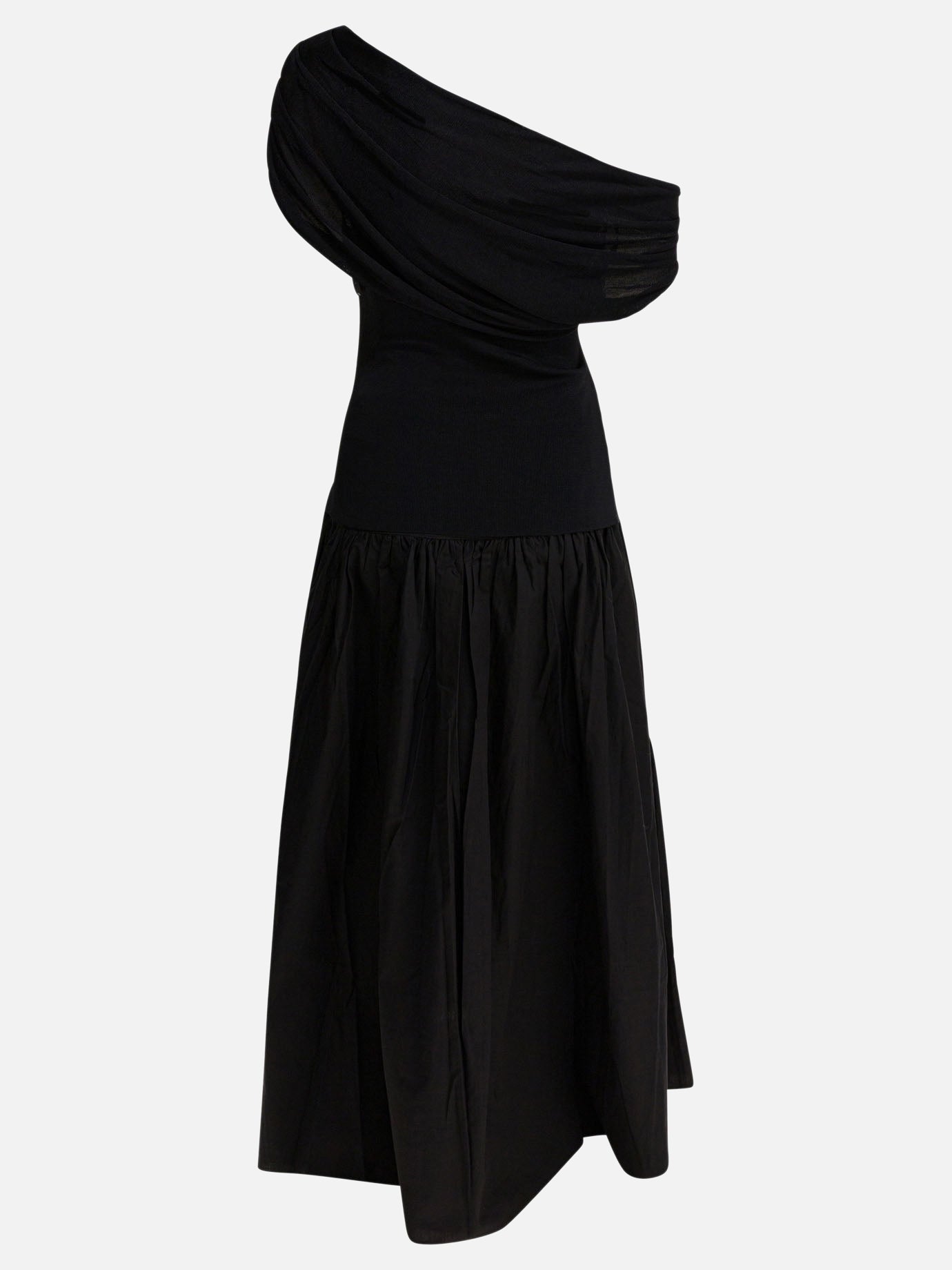 Midi dresses Solid colour  Black - Self-portrait Women | PDP | VIETTI Online Store | thumbnail_2