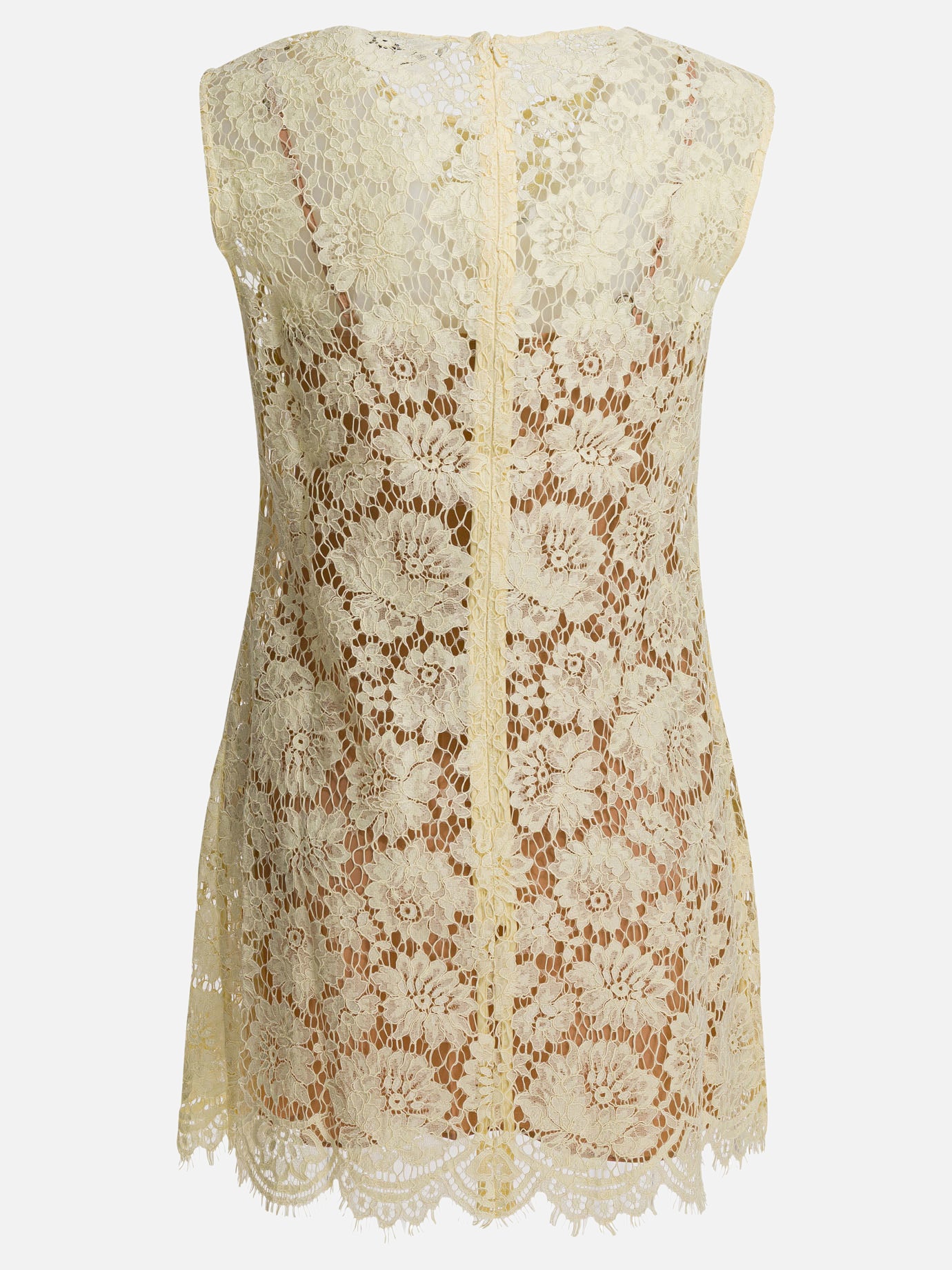 Mini dresses Solid colour  Yellow - Self-portrait Women | PDP | VIETTI Online Store | thumbnail_2