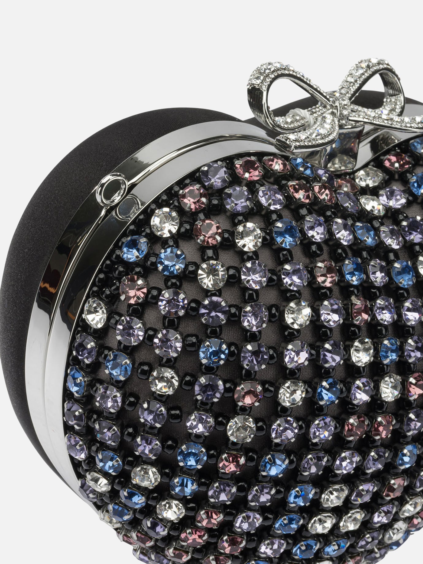 Minaudiere 97% polyester 3% elastane  Black - Self-portrait Women | PDP | VIETTI Online Store | Zoom-Modal_4
