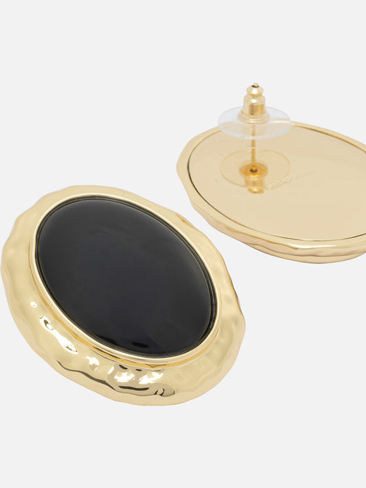 Earrings 100% brass  Black - Self-portrait Women | PLP | VIETTI Online Store | 2
