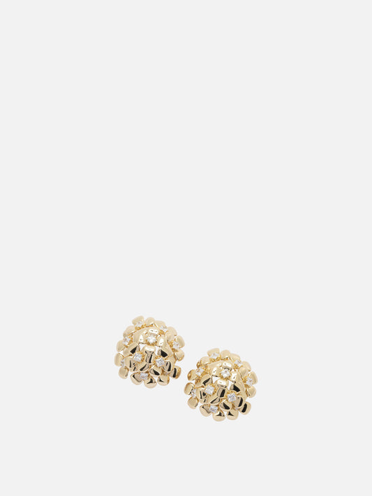 Earrings 100% brass  Gold - Self-portrait Women | PLP | VIETTI Online Store 
