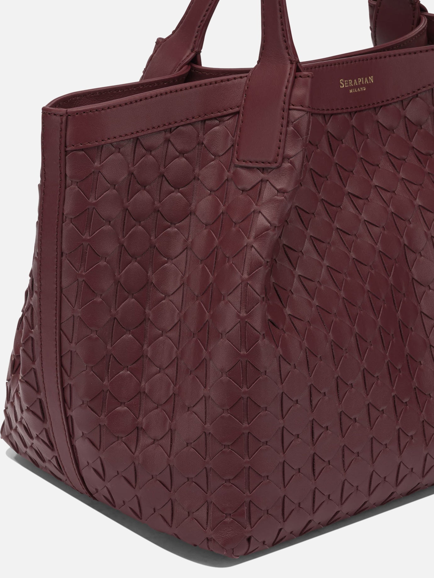 Small bags 100% nappa leather  Bordeaux - Serapian Women | PDP | VIETTI Online Store | Zoom-Modal_4
