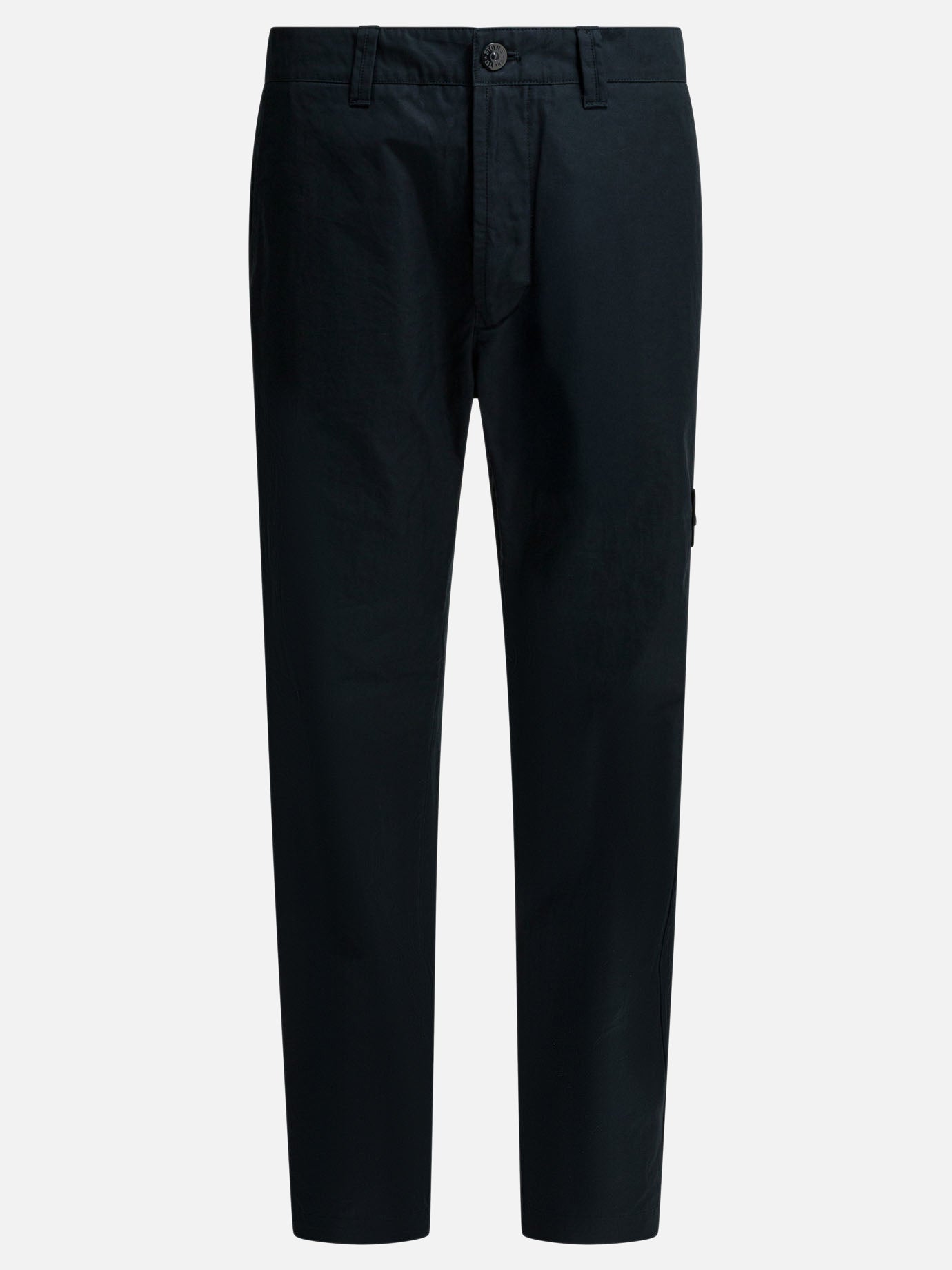 Leisure trousers 100% cotton  Blue - Stone Island Men | PDP | VIETTI Online Store | thumbnail