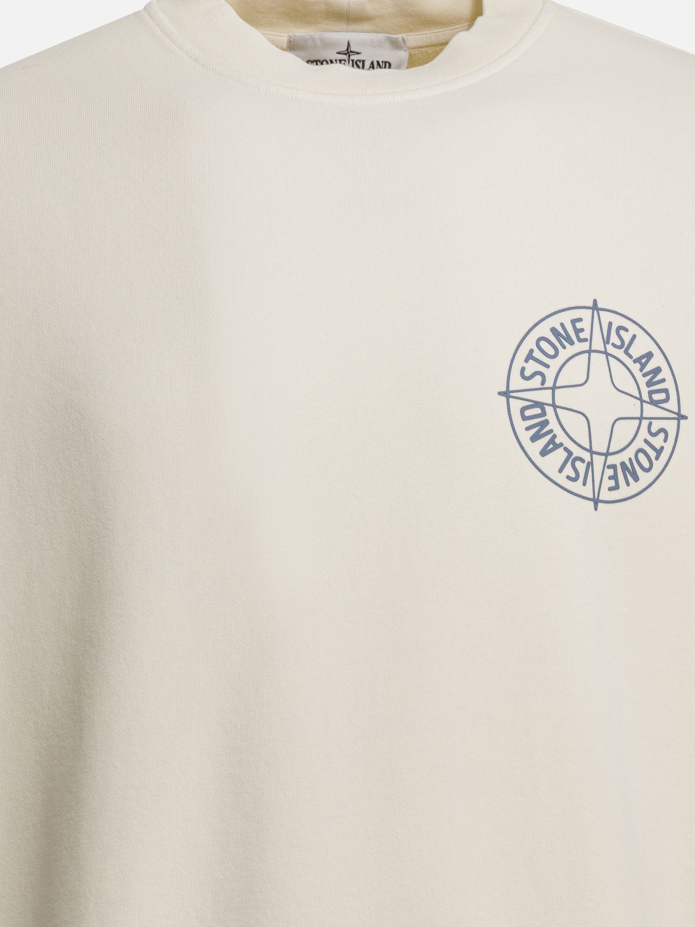 Crewnecks Logo  White - Stone Island Men | PDP | VIETTI Online Store | thumbnail_3