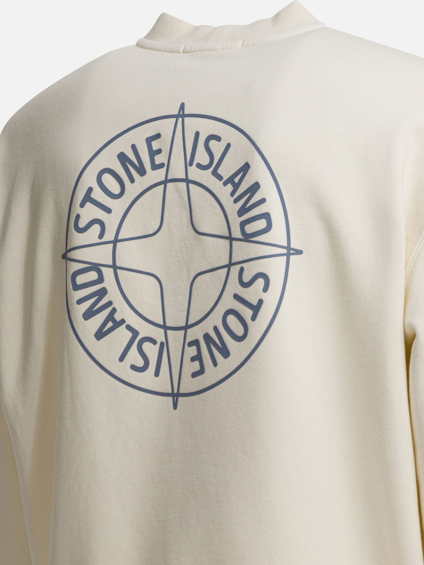 Crewnecks Logo  White - Stone Island Men | PDP | VIETTI Online Store | thumbnail_4