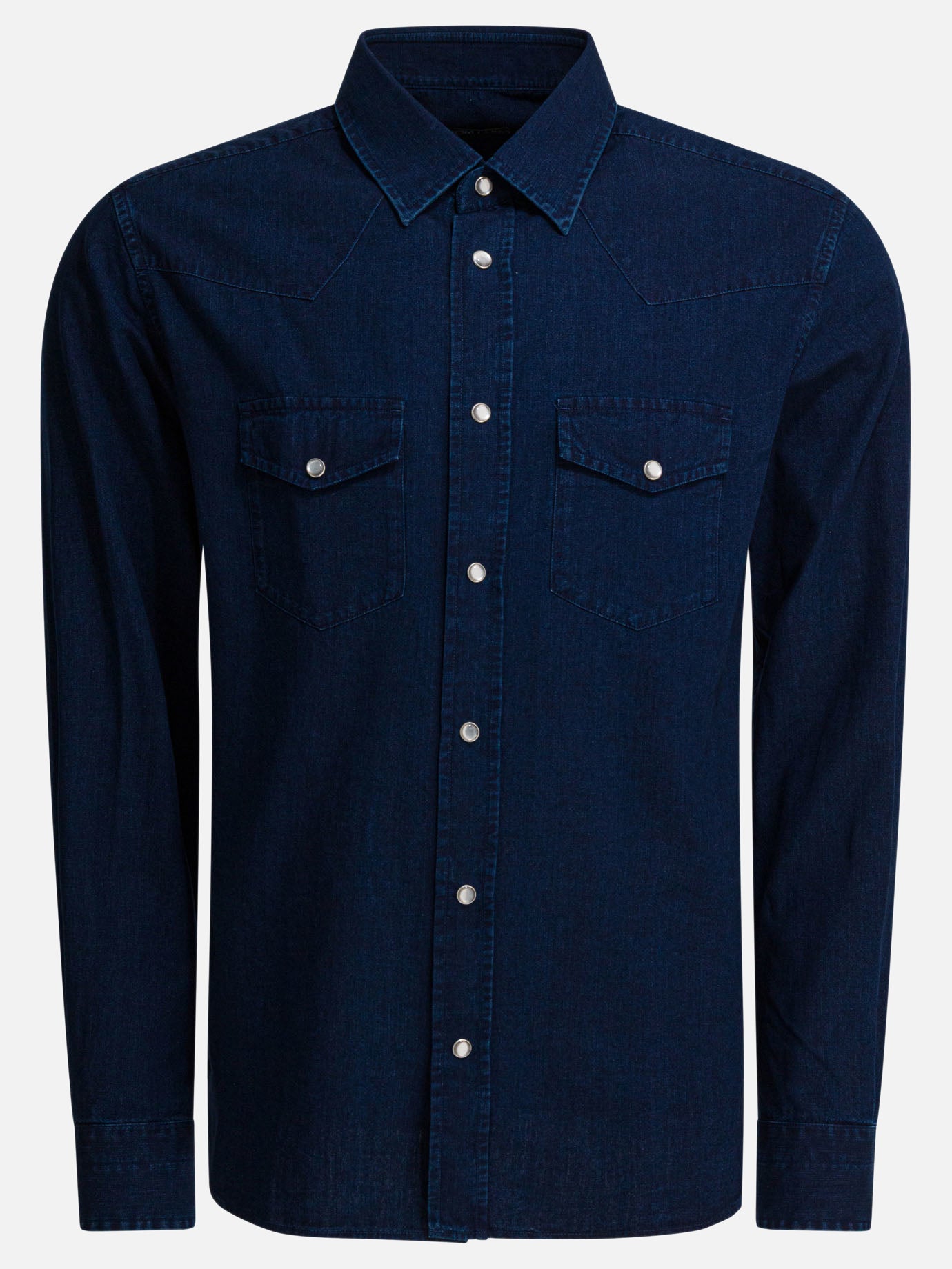 Casual shirts Solid colour  Blue - Tom Ford Men | PDP | VIETTI Online Store | Zoom-Modal
