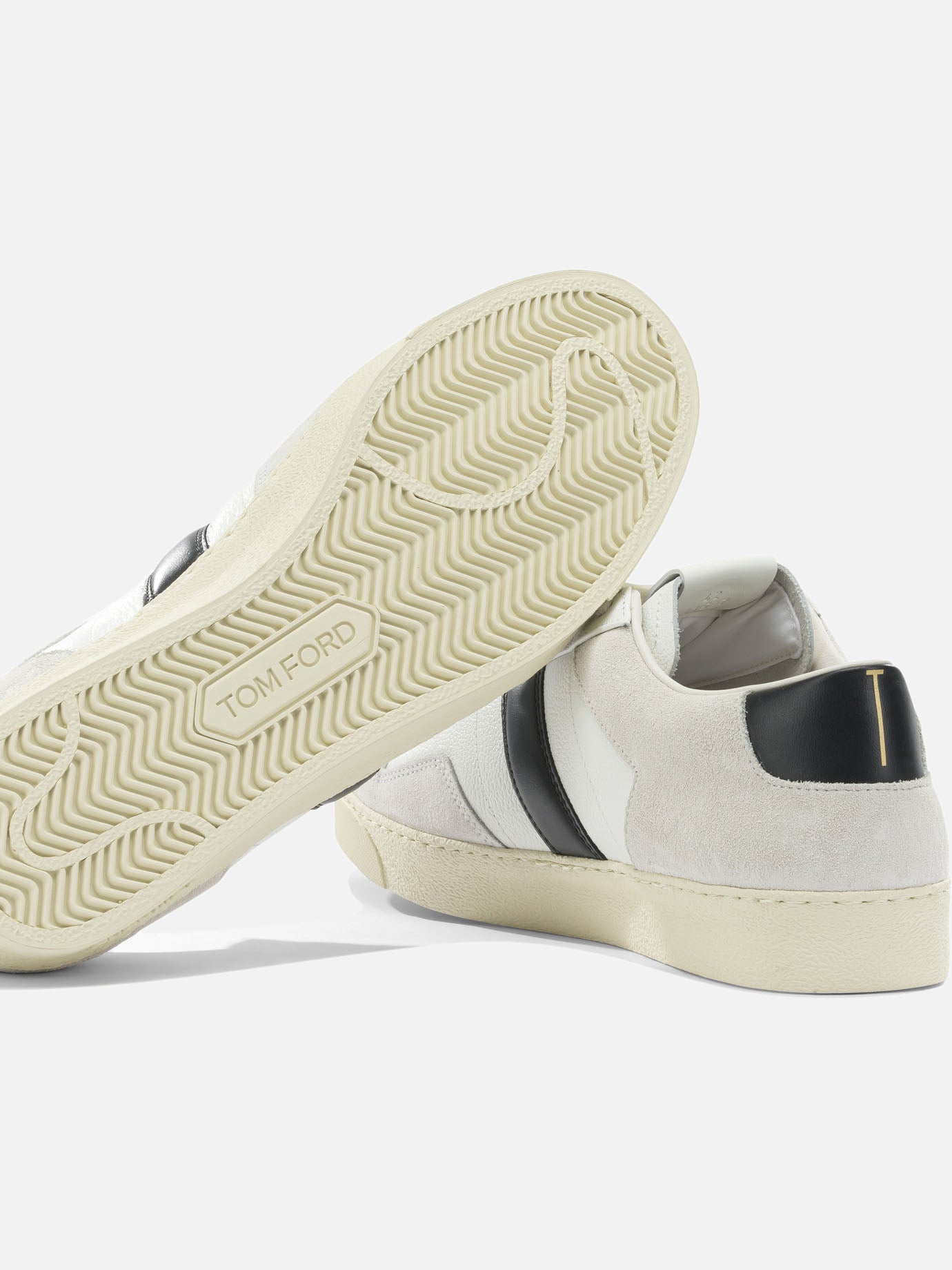 Low top sneakers 100% leather - 100% rubber  White - Tom Ford Men | PDP | VIETTI Online Store | thumbnail_5