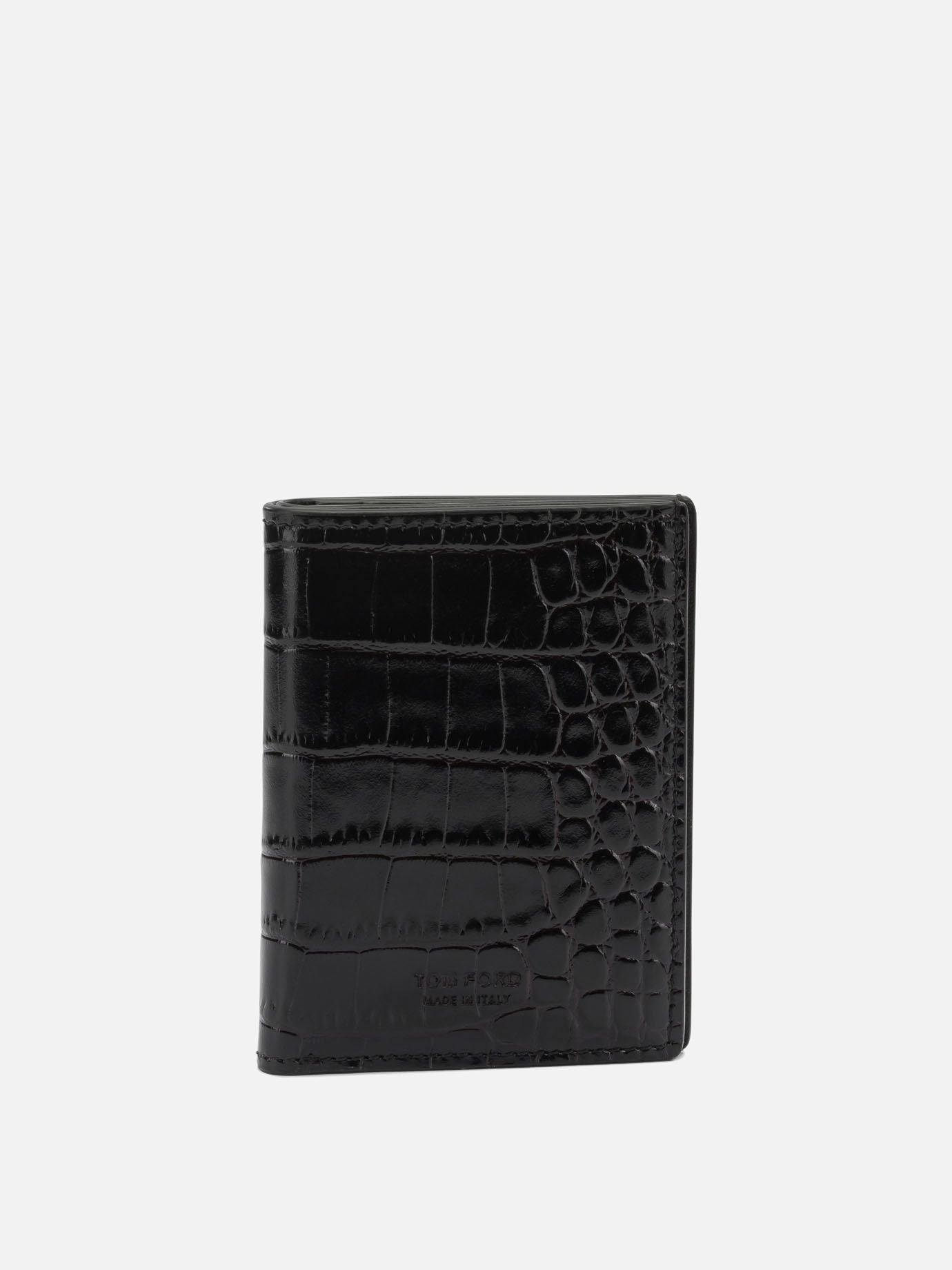 Card holders 100% calf leather - 100 sheep leather  Brown - Tom Ford Men | PDP | VIETTI Online Store | Zoom-Modal
