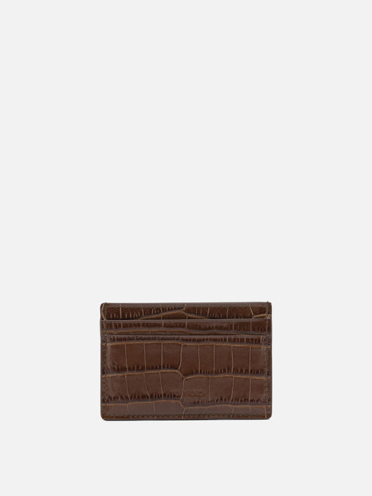 Card holders 100% calf leather  Brown - Tom Ford Men | PLP | VIETTI Online Store 
