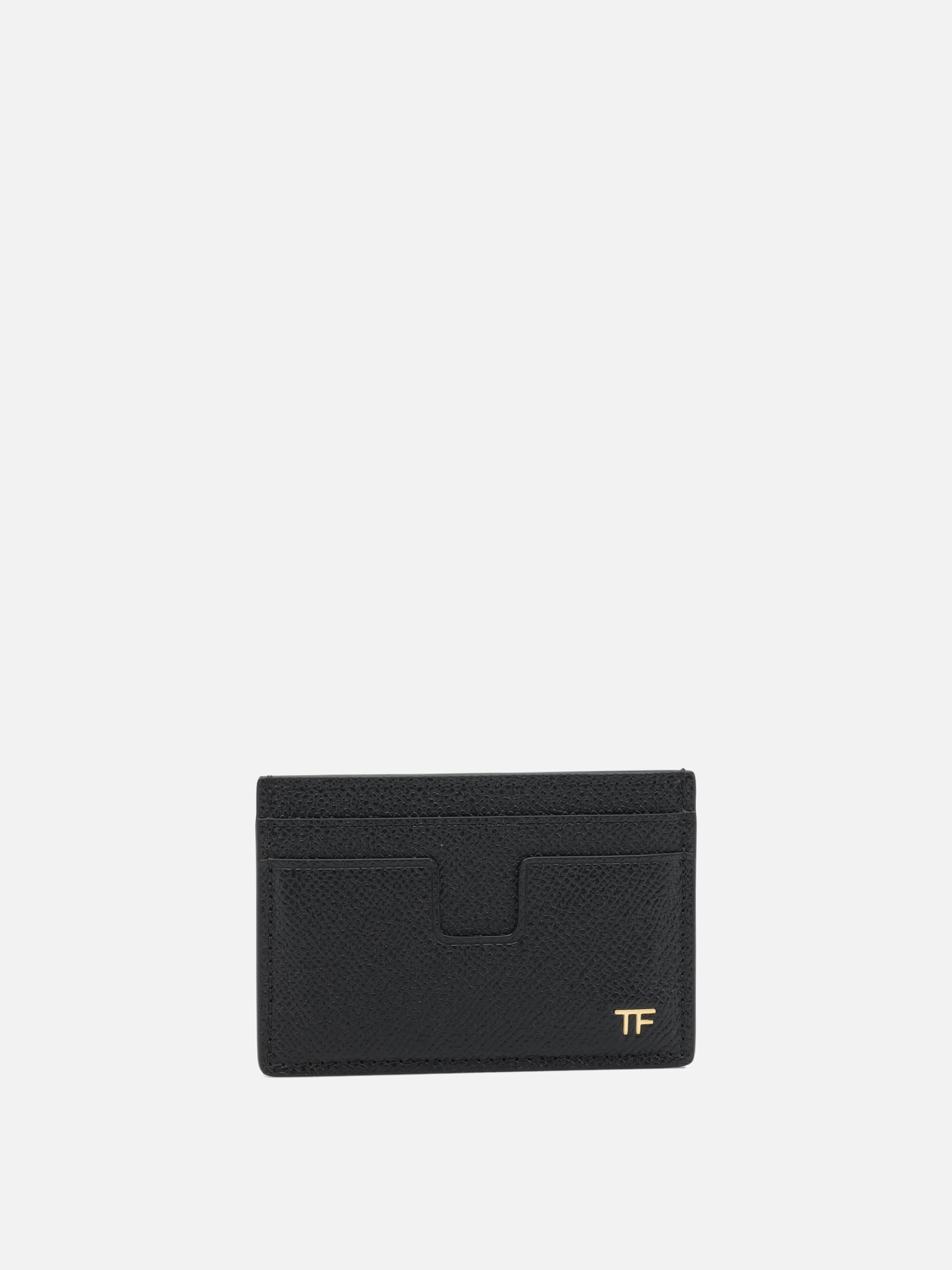Card holders 100% calf leather  Black - Tom Ford Men | PDP | VIETTI Online Store | thumbnail
