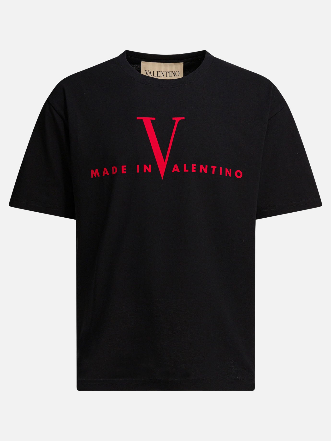Crewneck t-shirts Graphics  Black - Valentino Men | PDP | VIETTI Online Store | thumbnail
