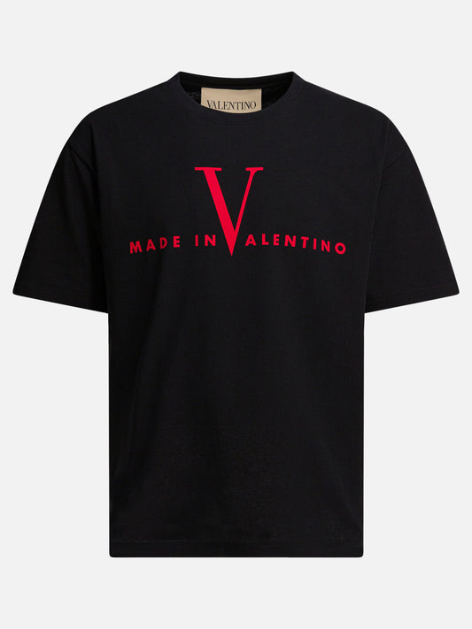 Crewneck t-shirts Graphics  Black - Valentino Men | PDP | VIETTI Online Store 
