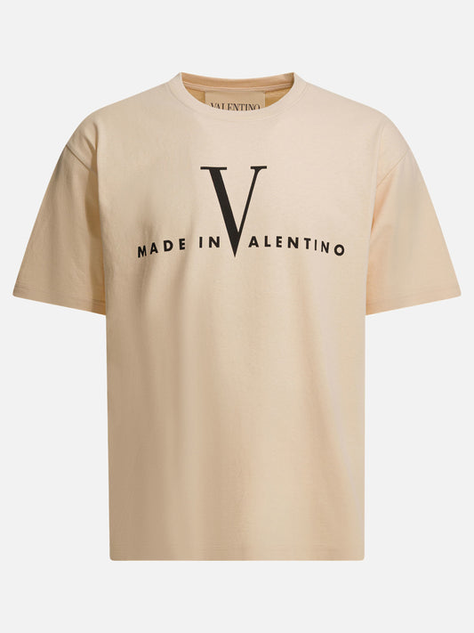 Crewneck t-shirts Graphics  Yellow - Valentino Men | PLP | VIETTI Online Store 
