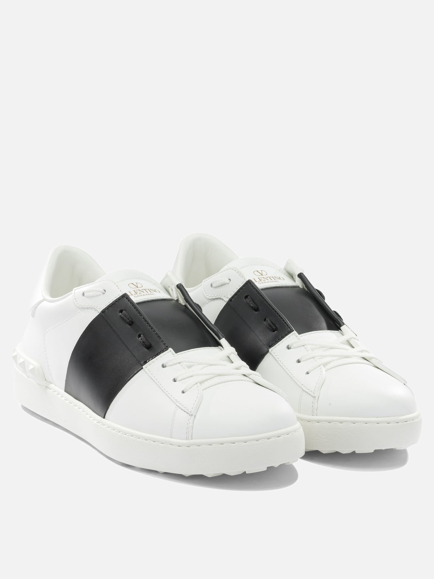 Low top sneakers 100% calf leather - 100% cowhide  White - Valentino Garavani Men | PDP | VIETTI Online Store | thumbnail_2