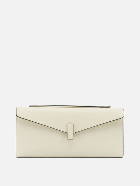 Pochette 100% calf leather  Bianco - Valextra Donna | PLP | VIETTI Online Store 
