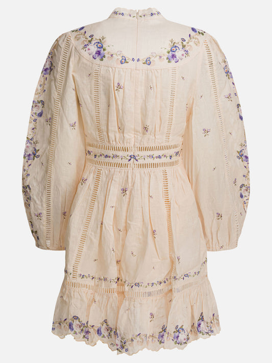 Mini dresses Floral  Yellow - Zimmermann Women | PLP | VIETTI Online Store | 2

