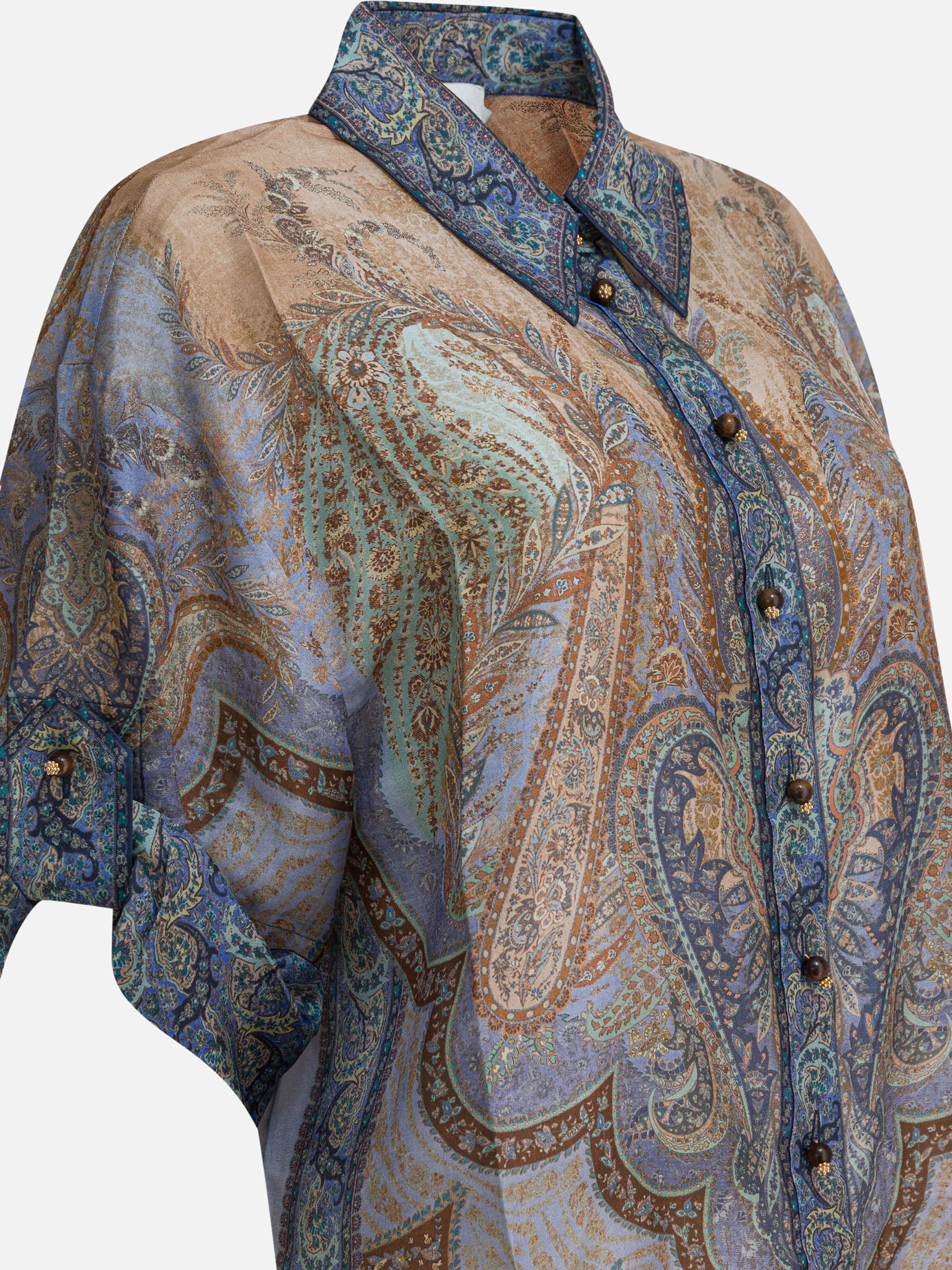 Camicie casual Paisley  Azzurro - Zimmermann Donna | PDP | VIETTI Online Store | thumbnail_3