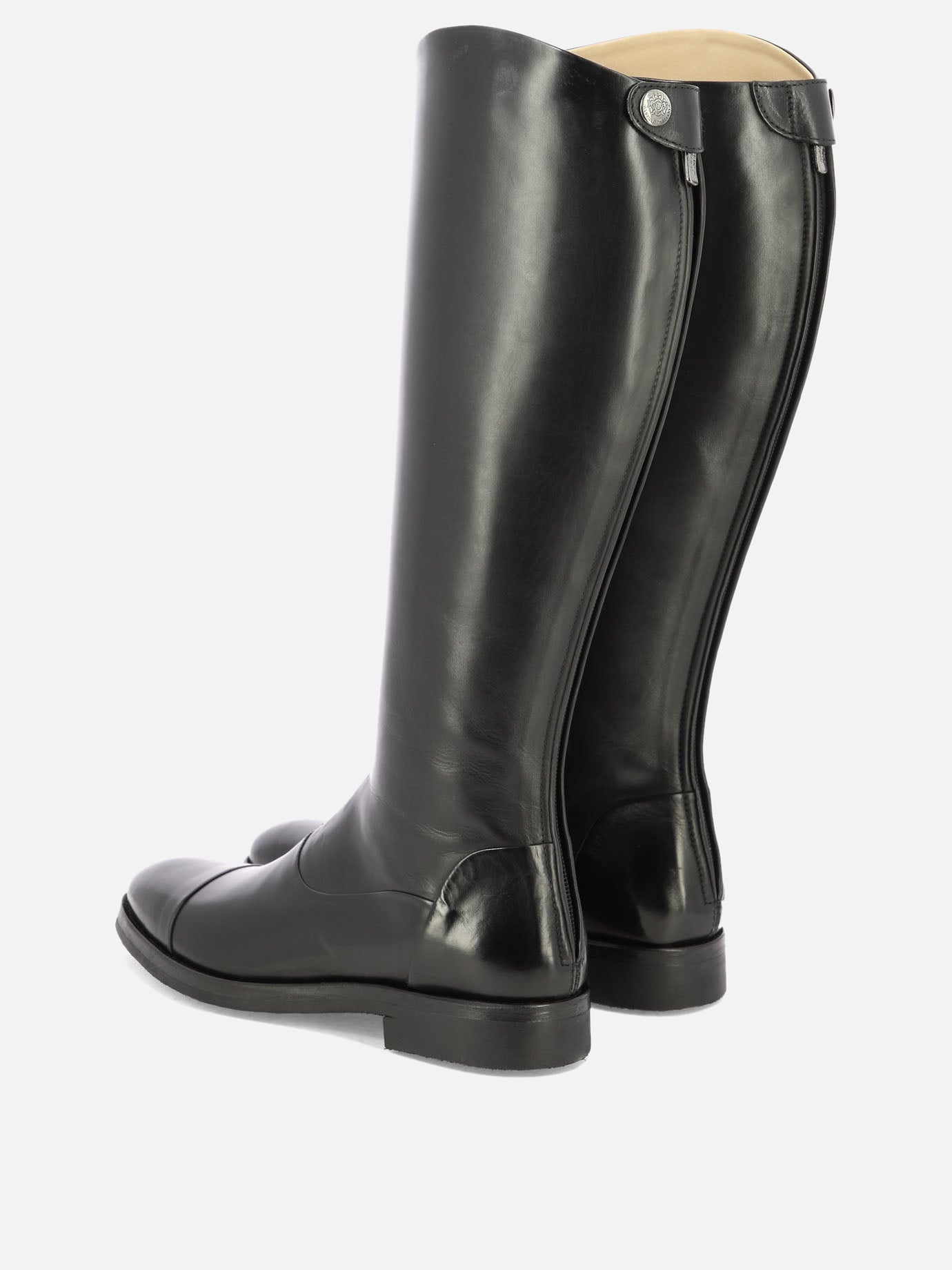 Knee-high 100% pelle - 100% gomma  Black - Alberto Fasciani Women | PDP | VIETTI Online Store | thumbnail_4