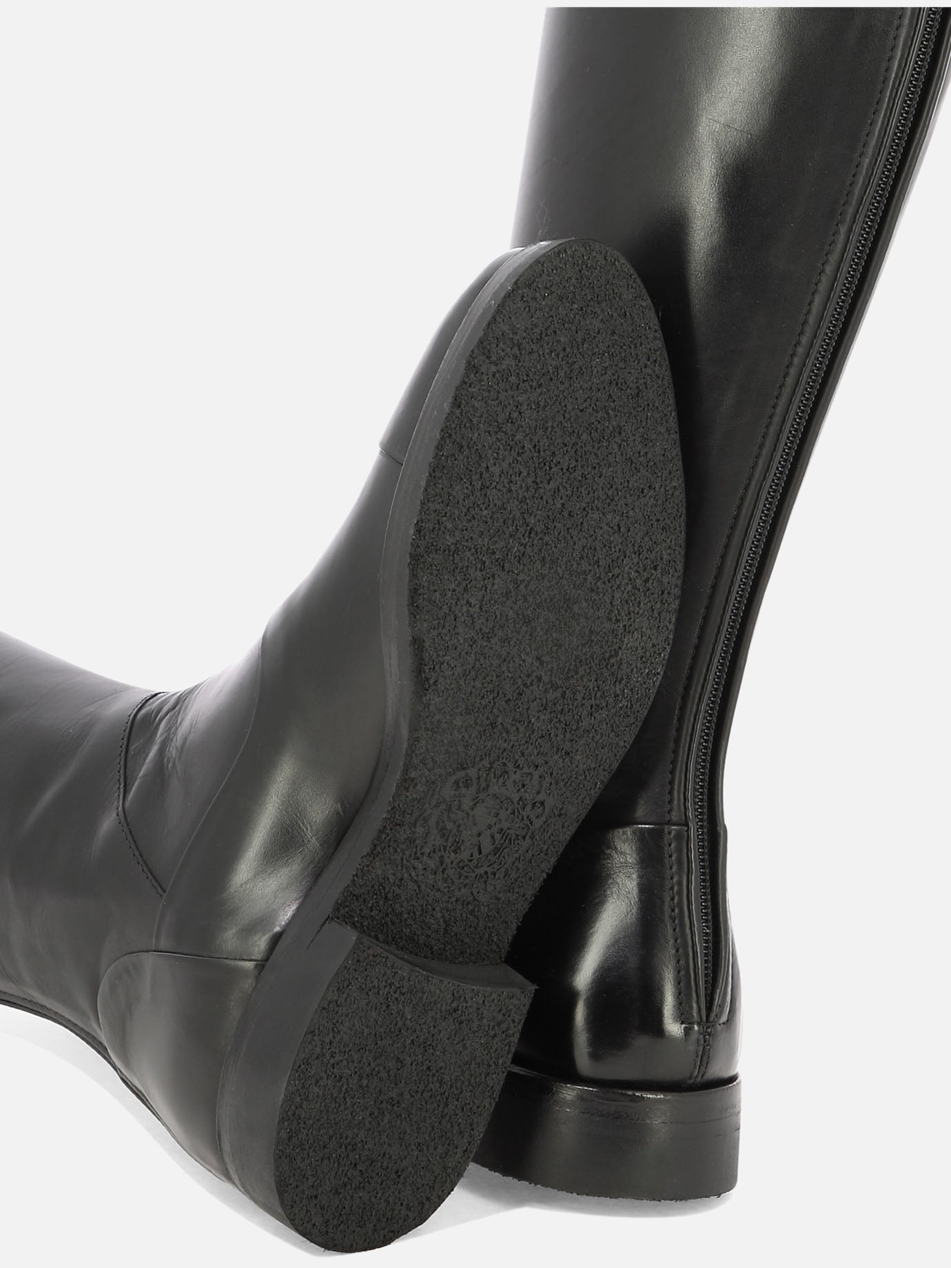 Knee-high 100% pelle - 100% gomma  Black - Alberto Fasciani Women | PDP | VIETTI Online Store | Zoom-Modal_5
