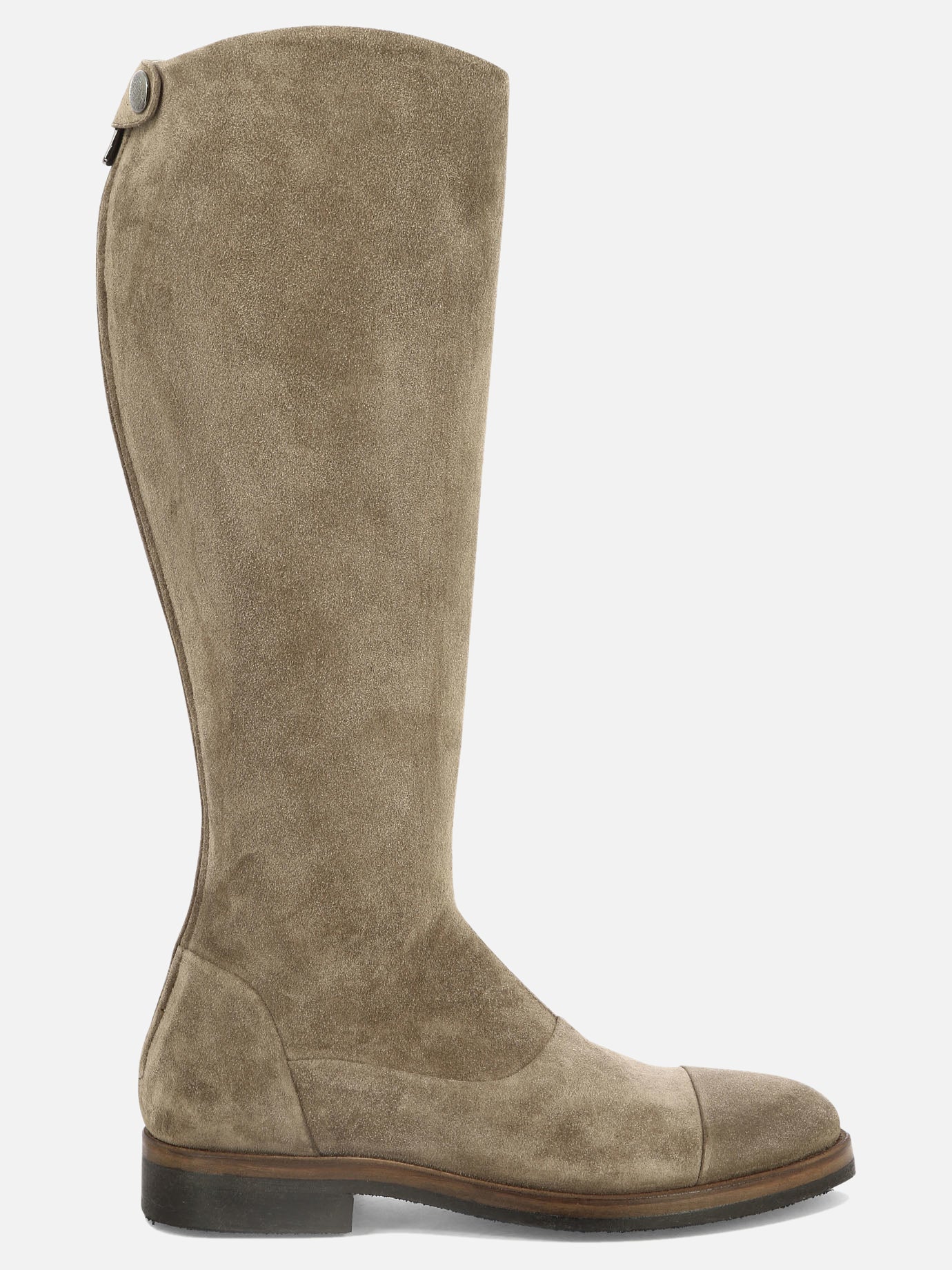 Knee-high 100% scamosciato - 100% gomma  Brown - Alberto Fasciani Women | PDP | VIETTI Online Store | Zoom-Modal
